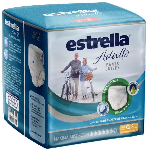 PANTS ESTRELLA(ropa interior) TALLE XG x 8u